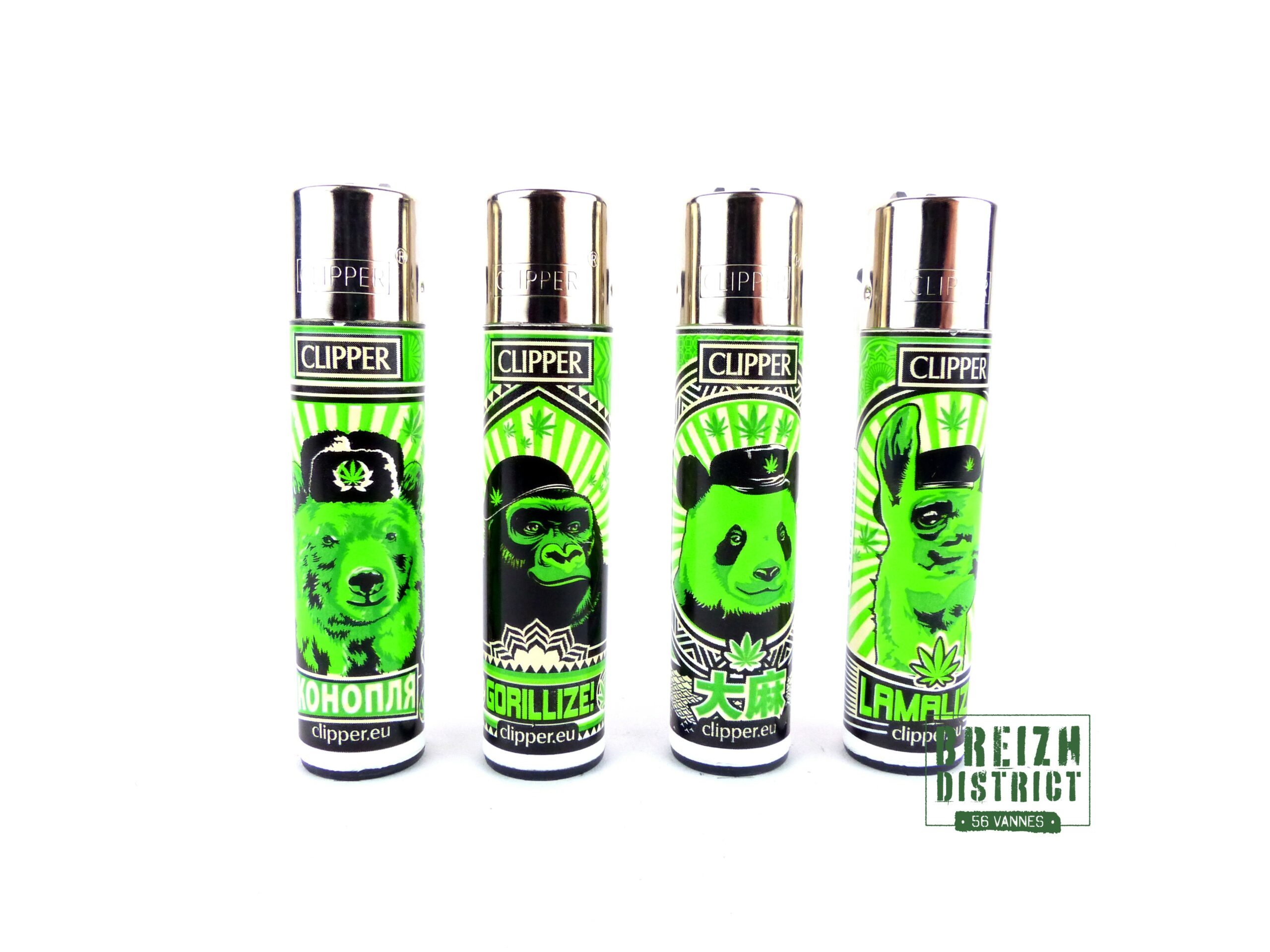 Briquet Clipper Mix Slogan - StreetShop