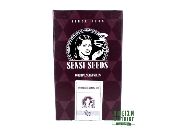 Sensi Seeds Satin Black Domina CBD