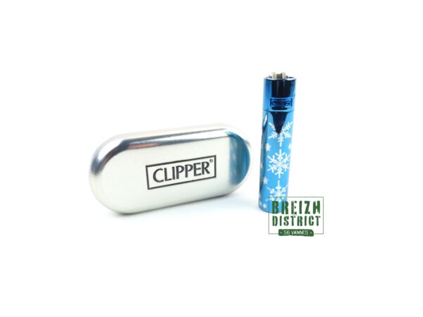 Clipper Winter Flakes Bleu