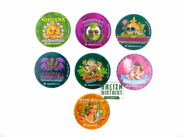 Lot de Stickers Advanced Nutrients