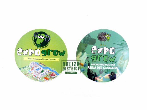 Lot de Stickers Expo Grow