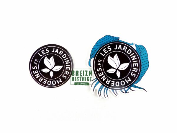 Lot de Stickers Les Jardiniers Modernes