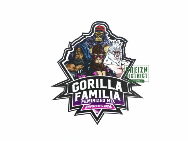 Stickers BSF Seeds Gorilla Familia