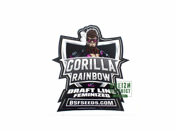 Stickers BSF Seeds Gorilla Rainbow