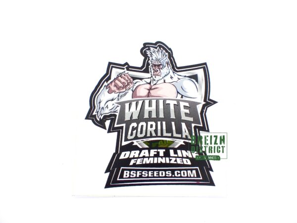 Stickers BSF Seeds White Gorilla