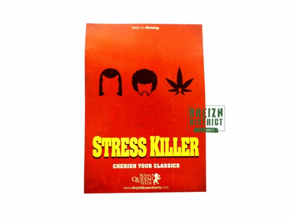 Stickers Royal Queen Seeds Stress Killer