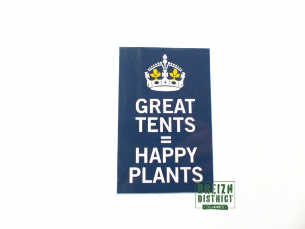 Stickers Secret Jardin Great Tents = Happy Plants