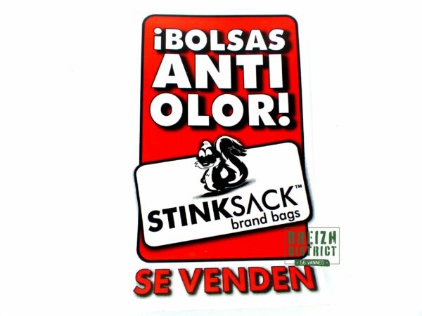 Stickers Stinksack Brand Bags