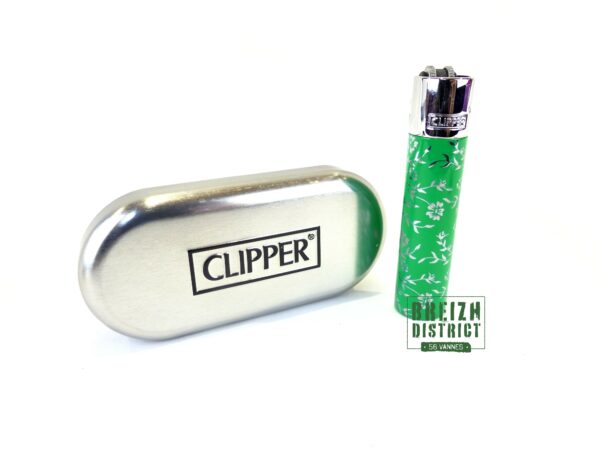 Coffret Clipper Blue & Green Pattern Vert