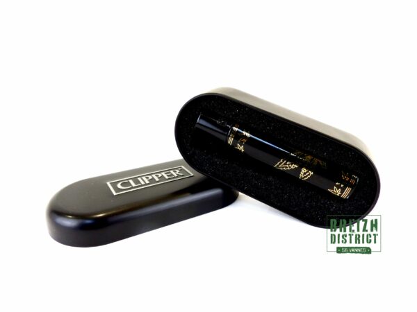 Coffret Clipper Leaves Silhouette Noir