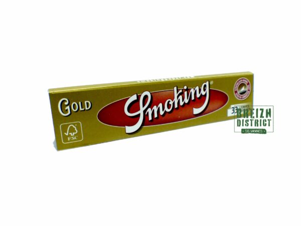 Feuilles à rouler SMOKING Slim Gold