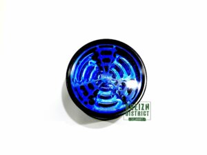 Grinder Kush Bong Métal Bleu