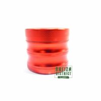 Grinder Kush Bong Métal Mat Rouge