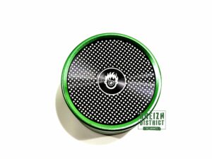 Grinder Kush Bong Métal Vert