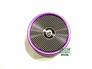 Grinder Kush Bong Métal Violet