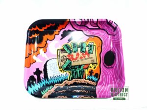 Rolling Tray RAW Zombie Large