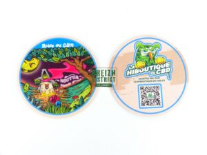 Dessous de bière La Hiboutique du CBD