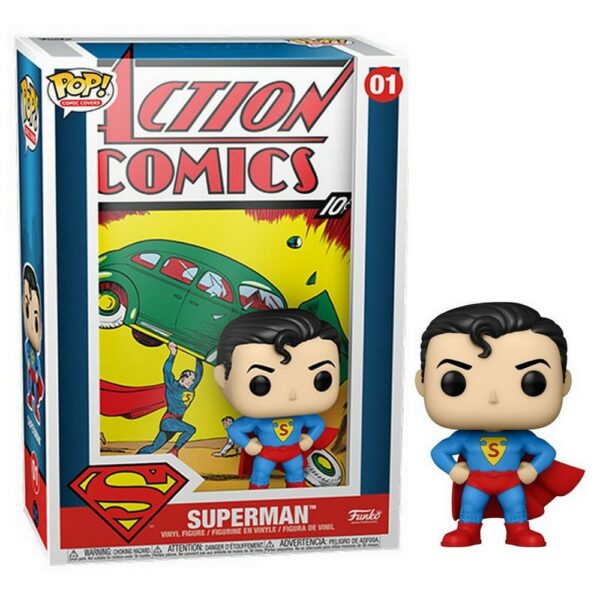 Figurine Funko Pop ! DC Comics 01 - Cover Superman Action Comics