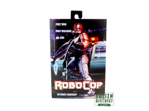 Figurine Neca Robocop Ultimate Battle Damages Robocop With Chair